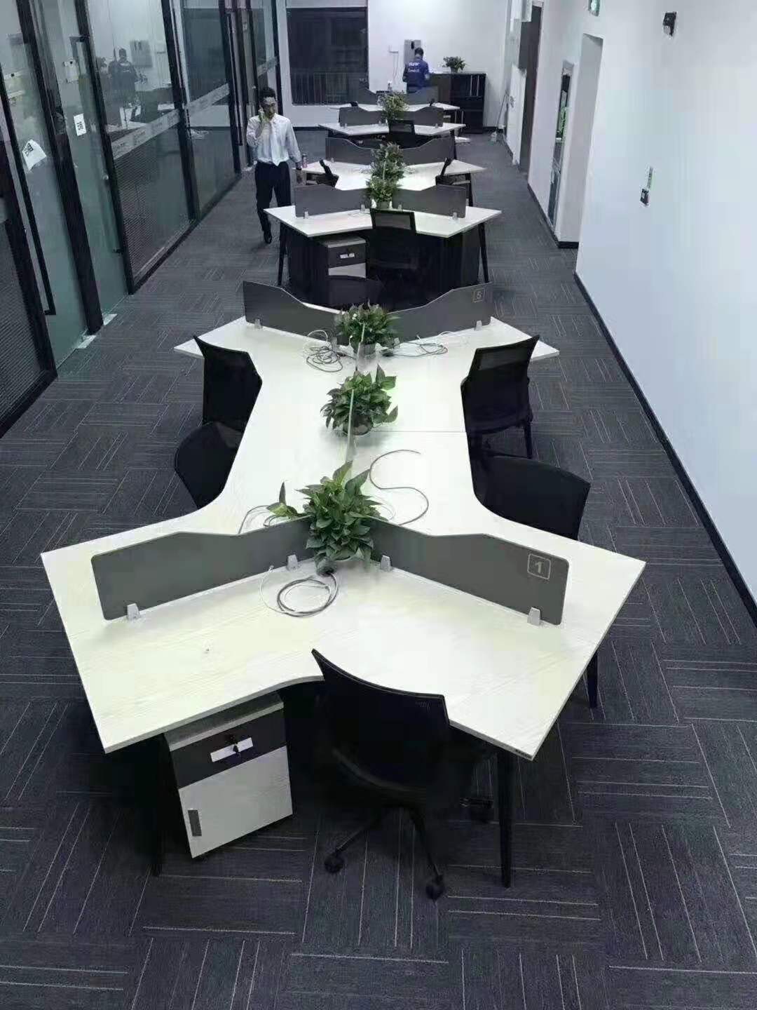 屏風六人辦公桌