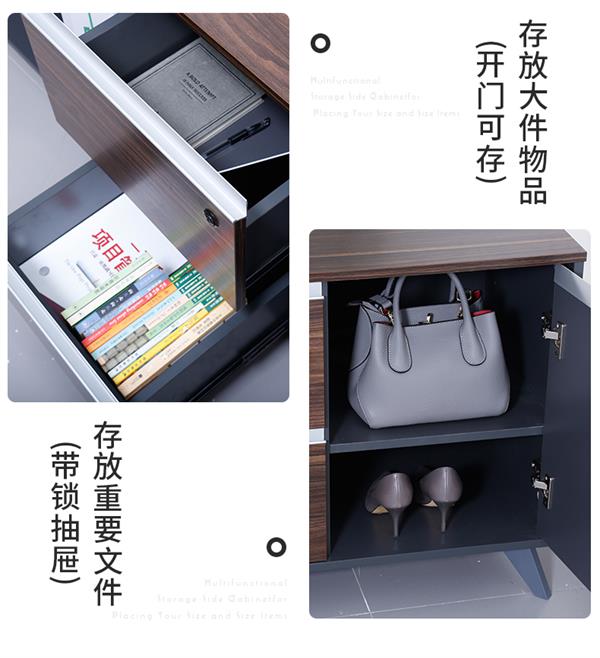 經(jīng)理老板桌大班臺簡約現(xiàn)代主管桌椅時尚老總辦公電腦桌
