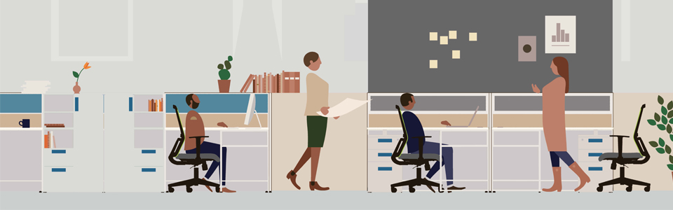 職員隔斷辦公桌